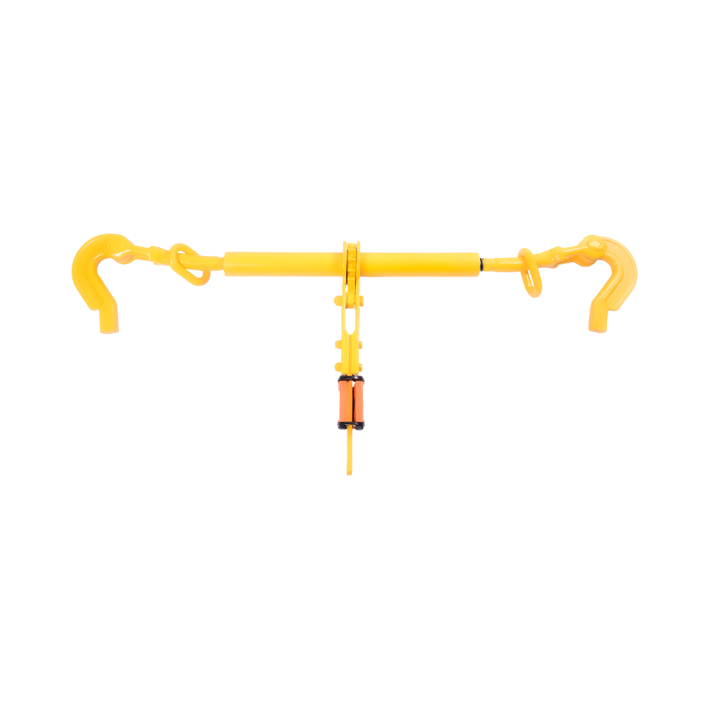 Heavy Duty 90000lbs ป้องกันสนิมผงเคลือบ River Steamboat Ratchet Binder พร้อม Pelican-Hooks