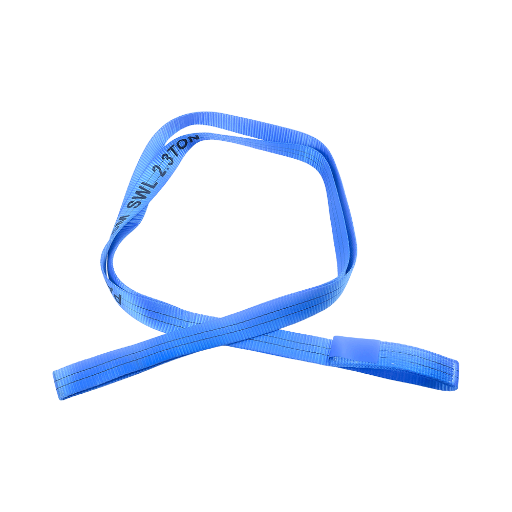 เข็มขัดสลิง Webbing โพลีเอสเตอร์แบบไม่มีที่สิ้นสุด 2 นิ้ว 2.3T