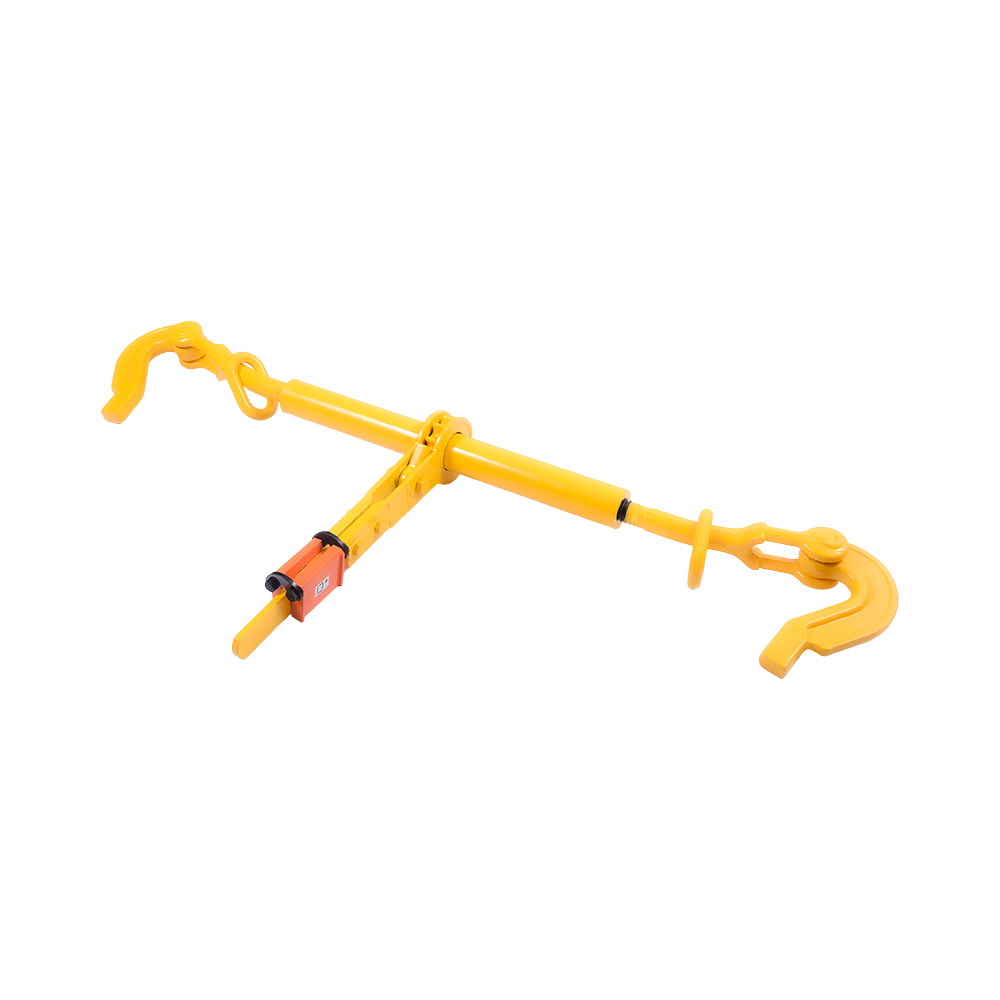 Heavy Duty 90000lbs ป้องกันสนิมผงเคลือบ River Steamboat Ratchet Binder พร้อม Pelican-Hooks