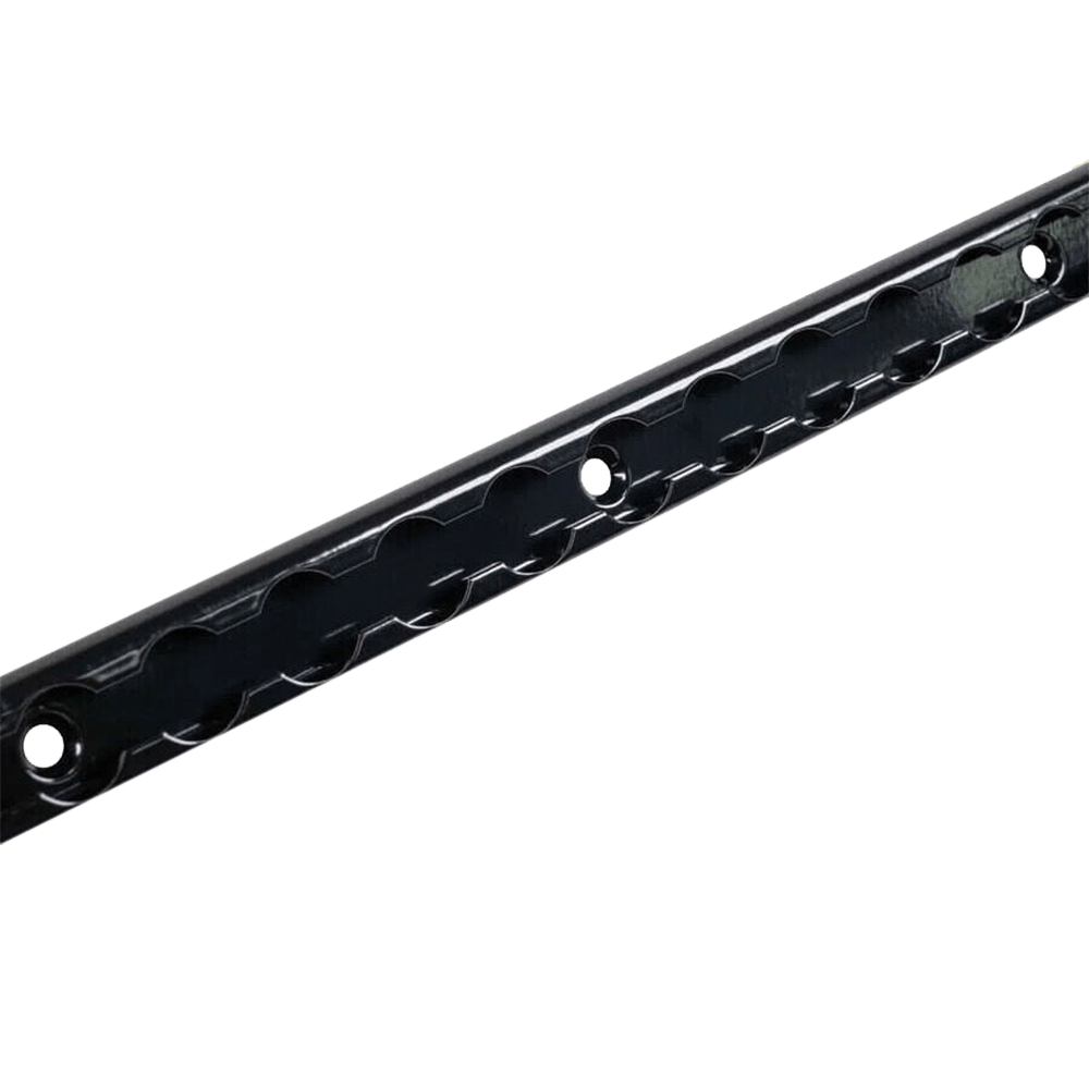 L-Track อะลูมิเนียมเคลือบอะโนไดซ์สีดำ 72'