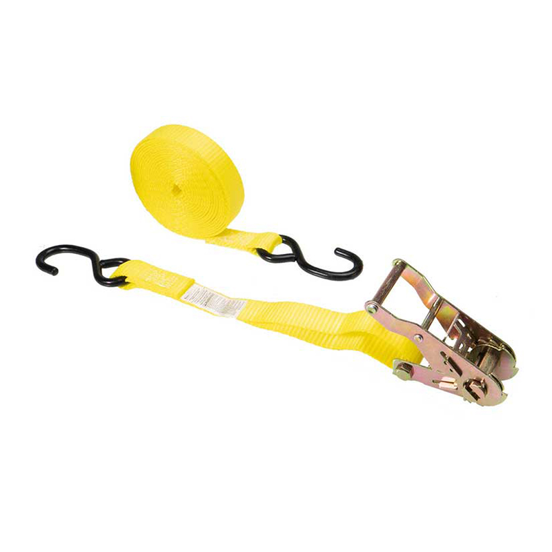 การปรับแต่งจากโรงงาน 1 '' X 15' สายพานเฆี่ยนบรรทุกสินค้าพร้อม S-Hook