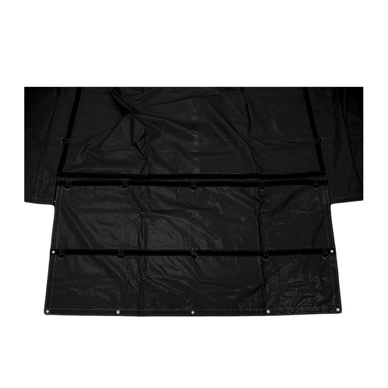 วัสดุปิดผิวประสิทธิภาพสูงโดยเฉพาะ Heavy Duty Lumber Black Tarp
