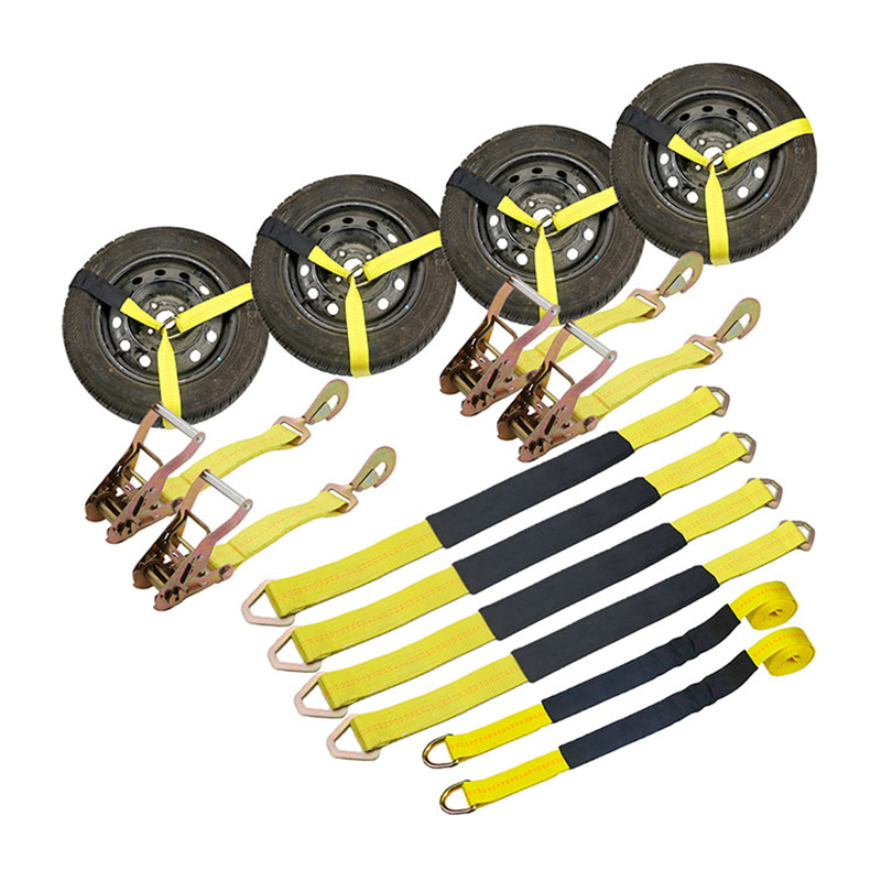 สายรัดล้อยาง 10,000lbs Axle Straps Tie Downs