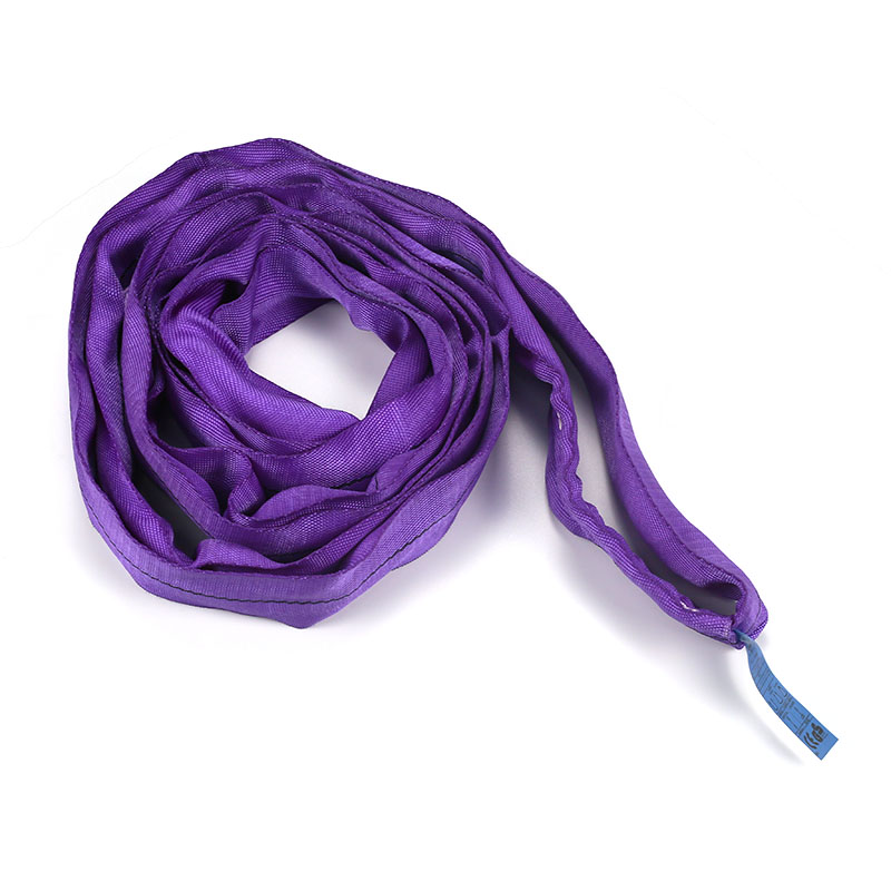 เข็มขัดสลิง Webbing แบบกลม 1T เข็มขัดสลิง Webbing แบบกลม 1T