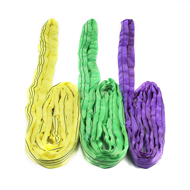 เข็มขัดสลิง Webbing แบบกลม 3T