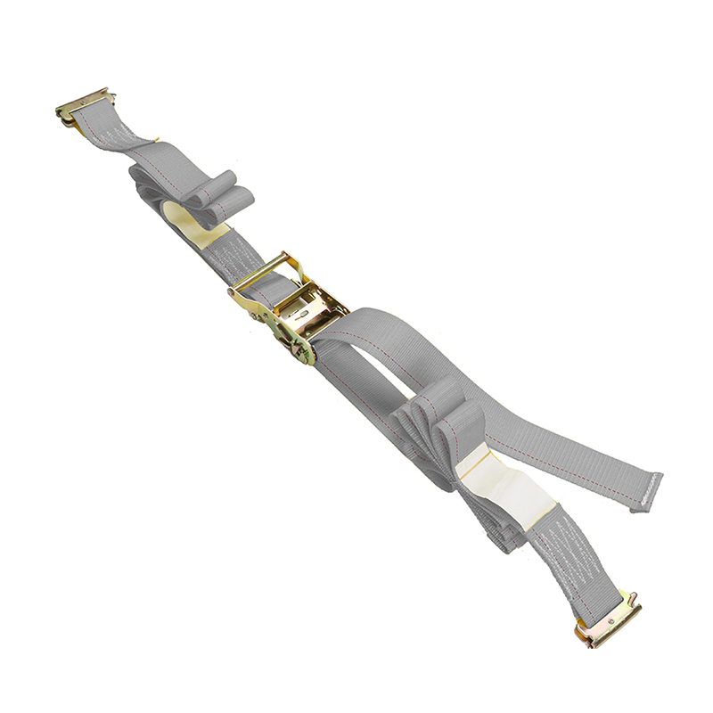 ชุด E -Track รางสังกะสี สายรัดสังกะสี 5 ฟุต 4 แพ็ค