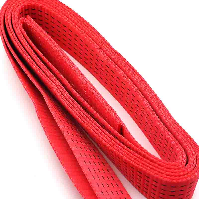 สลิงแบบแบน Webbing สลิงยกแบบไม่มีที่สิ้นสุด